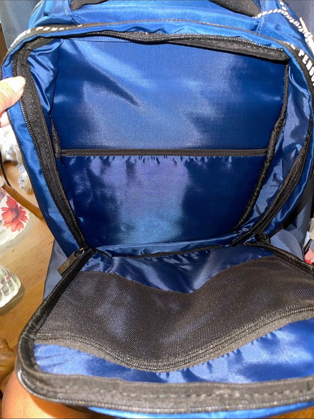 The Original Penguin - Men's Navy Multi-Pocket Backpack